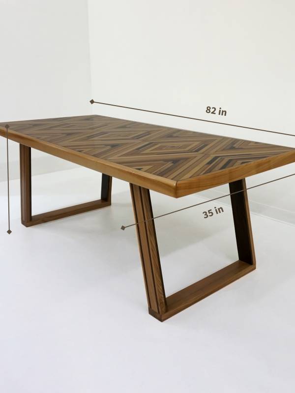 Rectangle ethno table