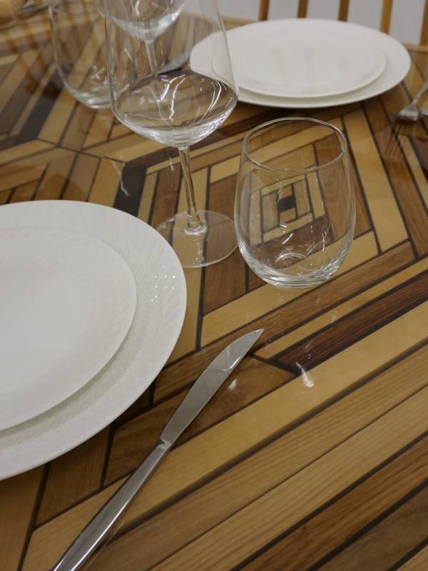Rectangle ethno table