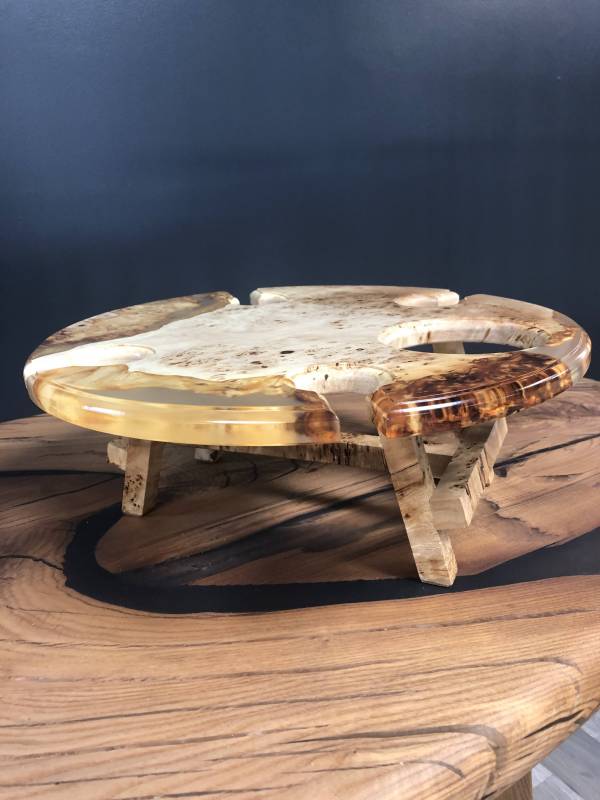WINE EPOXY AND WOOD TABLE (40)
