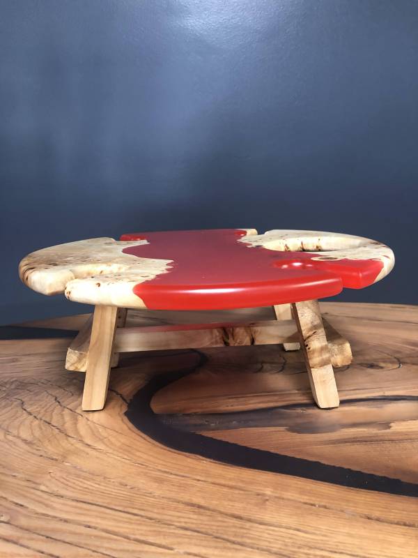 WINE EPOXY AND WOOD TABLE (07)