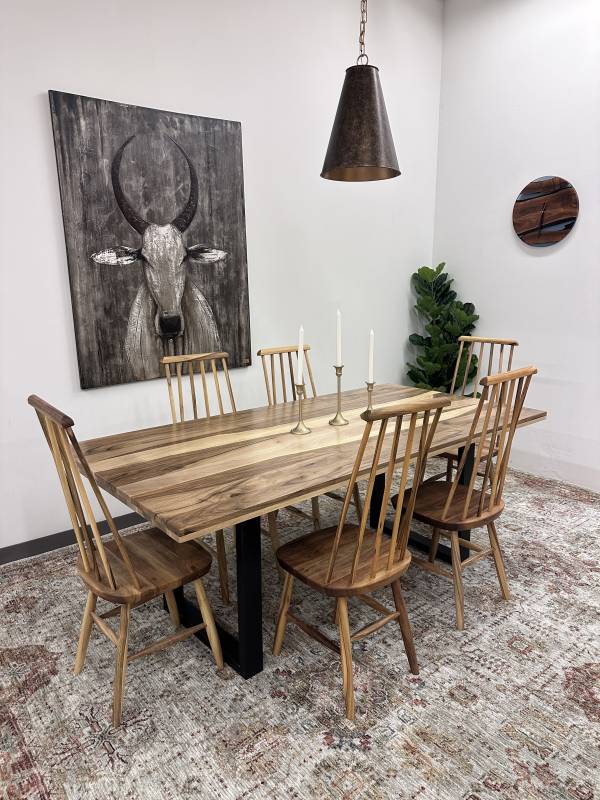 Dining walnut table small